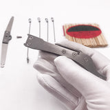 Mini Stainless Steel Classic Decompress Creative Collection Hunting  Bowstring Gifts Stainless Steel Shooting