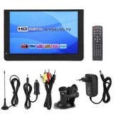 LEADSTAR 12‑inch Portable Digital TV 1080P 16:9 LED Handheld Mini Digital TV Television Player for Home Outdoor Car Video Player