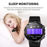 T30 Smart Watch 1.6inch IPS Big Screen Bluetooth Call Heart Rate Blood Pressure Blood Oxygen Health Monitoring 600mAh Battery