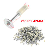 Labor-saving Tool Nail Guns Rivet Tool Wire Slotting Device Tool Low Noise Installation Home DIY Metalworking Rivet Gun Tool