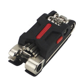 DUUTI Bicycle Tool Set Multifunctional Combination Tool 16 in 1 Small Size Easy to Carry High Hardness and Good Toughness
