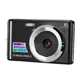 C4 Mini Digital Camera COMS Sensor LCD Display Face Detection Birthday Anti Shake Zoom Portable Ultra Thin HD Travel Gift Clear