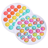 Push Bubble Fidget Toys Children Adult Stress Relief Hand Decompression Toys Pop Push Pops Bubble Sensory