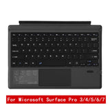 Keyboard for Microsoft Surface Pro 3/4/5/6/7 PC Wireless Bluetooth 3.0 Tablet Keyboard Tablet Keyboard PC Laptop Gaming Keyboard