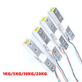 Load Cell Weight Sensor 1KG 5KG 10KG 20KG HX711 Module Electronic Scale Aluminum Alloy Weighing Pressure Sensor