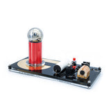 100W SGTC Spark Gap Tesla Magnetic Storm Coil Artificial Lightning Experimental Toy