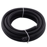 5M Nylon Braided  PTFE AN6-AN6- Fuel Hose Oil Gas Cooler Hose Line Pipe Tube Outside  Braided Inside PTFE