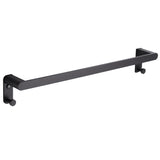 Towel Hanger Wall Mounted Towel Rack Bathroom Space Aluminum Black Grey Towel Bar Rail Towel Holder  Bathroom Accessories