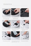 4-In-1 Robot Vacuum Cleaner Auto Rechargeable Sweeping Robot Cleaner Wireless Vacuum Cleaner For Home
