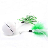 NEW2022 Pet product dog cat Laser toy LED flash rolling ball automatic scrolling electric toy funny cat ball usb charging Light