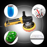 680W Car Polisher 6 Speeds Polishing Machine Electric Powered Waxer Machine 5600RPM Electric Polishing Machine Power Tools