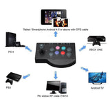 For Arcade Fighting Practical Multifunction ABS USB Wired Joystick Stick PC Game Controller Replacement /4 for XBOX ONE
