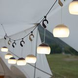 Outdoor LED Camping Hanging Lantern Protable Multifunctional Soft Lights Tent Lamp Hanging Outdoor Lighting Camp Atmosphere Lamp