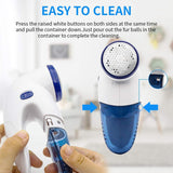 Electric Lint Remover & Fabric Shaver, Small Home Stainless Portable Fuzz Remover for Fabric, Pet Hair,Clothes, Blanket