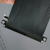 R33UF-TU-BK-4.0 Dual-Reverse 4.0 Image Card Extension Cable, High-Speed Stable Pci X16 to X16 Adapter Cable