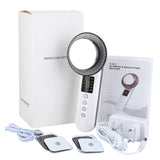 EMS Facial Massager 3 in 1 EMS Infrared Ultrasonic Cavitation Slimming Machine Fat Burner Weight Loss Beauty Face Care Device