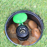 6 Inch Garden Lawn Underground Valve Box Cap Plastc Sprinkler Watering Valve Cover