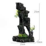 Super Large Aquarium Rockery Decoration Fish Tank Landscaping Artificial Resin Ornament Decor Aquascape Background Accessories