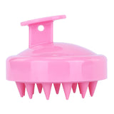 Colorful Hair Washing Silicon Brush Hair Cleaning Comb Head Massager Household Shower Tool Multicolored E1084