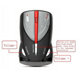Radar Detector Mobile Speed Detection Radar Alarm Support English And Russian Voice Announcement XRS 9880/9345/9740