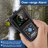 Digital Wood Moisture Meter Electromagnetic Damp Meter No-contact Inductive Wood Humidity Tester Timber Damp Detector Hygrometer