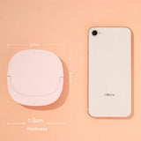 Travel Makeup Compact Mirror With Led Lighted Portable Pocket Simple Mini Mirrors For Hand Cute Small Make Up Handheld Mirror