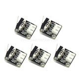 5Pcs 3D Printer Accessories X/Y/Z Axis End Stop Limit Switch 3Pin N/O N/C Control Easy to Use Micro Switch for CR-10 Series