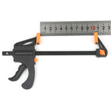 Spreader Work Bar Clamp F Clamp Gadget Tool DIY Hand Speed Squeeze Quick Ratchet Release Clip Kit Wood Working