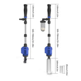 Aquarium Vacuum Cleaner Electric Siphon Gravel Cleaner Fish Tank Sand Cleaner Water Changer Siphon Filter Fish Tank Tools