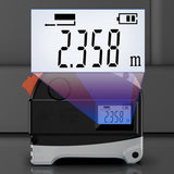 Fashion30M Infrared Steel Tape Measure Intelligent Distance Meter Distance Meter Digital Electronic Infrared High Precision Dist