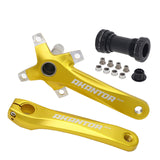 CATAZER Bicycle Crank Chainwheel 104BCD 32T MTB Bike Crankset Aluminum Alloy with Bottom 170mm Crank  Bike Parts  Crank Set