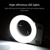 LED Round Light for Microscope Lamp for Microscope Brightness Adjustable Microscope Light