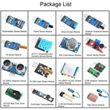 For arduino 45 in 1 Sensors Modules Starter Kit better than 37in1 sensor kit 37 in 1 Sensor Kit UNO R3 MEGA2560