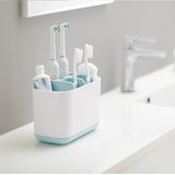 1pcs Toothbrush Toothpaste Holder Case Shaving Makeup Brush Electric Toothbrush Holder Organizer Stand Bathroom Accessories Box