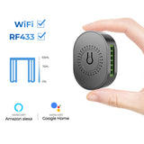Tuya WiFi RF433 Remotes Control Curtain Switch Module Intelligent Home Switch Device Sharing Timing Function Intelligent Linkage