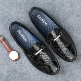 Handmade Genuine Leather Loafers 82004
