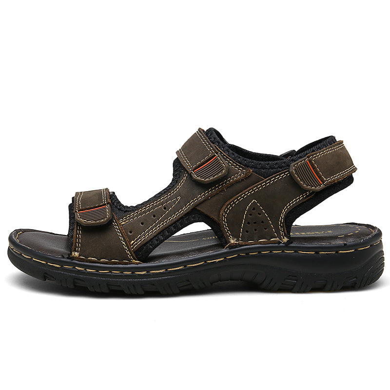 Mickcara Men's Sandals with Velcro 8801
