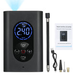 150PSI Portable Car Air Compressor Pump Inflator Rechargeable Car Tire Inflatable Compressor Air Pump For Motorcycle Bicycle