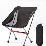 Portable Folding Camping Chair Outdoor Moon Chair Collapsible Foot Stool For Hiking Picnic Fishing Chairs Seat Tools
