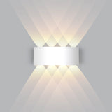 Led Wandlamp IP65 Outdoor Waterdichte Tuin Verlichting AC86-265 Aluminium Indoor Slaapkamer Woonkamer Trap Wandlamp
