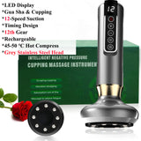 Electric Cupping Therapy Set Rechargeable Cupping Gua Sha Massager Anti Cellulite Beauty Health Body Slimming Scraping Massager