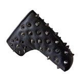 1 Pcs Golf Headcovers Rivets PU Leather For Driver Fairway  #3 #5 Hybrids Putter Black White Red