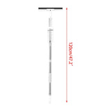 3-in-1 Mop Window Cleaner Glass Wiper with Silicone Scraper Car Windshield Tool