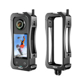 Camera Cage Aluminum Alloy Protective Frame Expansion Bracket Accessories Compatible For Insta360 X3