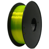 X MOONLEE 3D PLA Filament 1.75mm 1KG 3D Printer PLA ABS TPU PETG Carbon 3D Plastic Printing Filament PETG Transparent Yellow