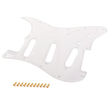 1Ply Guitar Accessory Pickguard PVC Clear Transparent for ST Electric Guitar