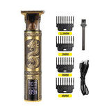 Bald Electric Hair Clipper Professional Trimmer Usb Direct Charge Cordless Razor Men's Hair Clipper