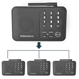 1500m Range Wireless Home Intercom System for House Business Office Room to Room,Communication Intercom
