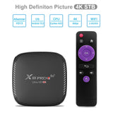 Android 10.0 X88 PRO T Smart TV Box 2.4G/5G Dual Band Wifi 802.11 A/B/G/N Bluetooth V5.0 2+16G Ethernet 4K