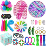 30PC Cheap Fidget Toys Anti Stress Set Strings Relief Pack Gift for Adults Children Figet Sensory Squishy Relief Antistress 2021